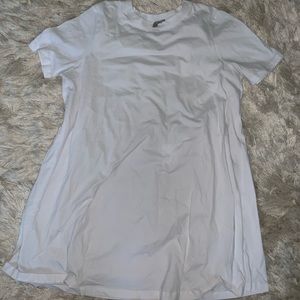 White T shirt dress